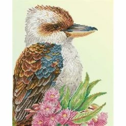 Diamond Dotz Kookaburra & Gum Blossom 51cm X 41cm
