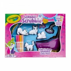 Crayola Scribble Scrubbie Pets Bath Tub Playset