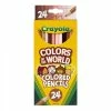 Crayola Colours Of The World Pencils 24 Pack -Little Brian Sales Store 05f5e2598098ae630f011138d1ddc31b thumb