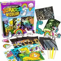 Made By Me Scratch N Colour Art Kit