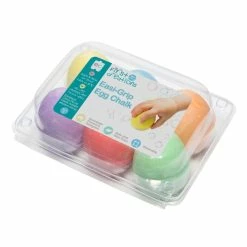 Easy Grip Egg Chalk 6 Pack