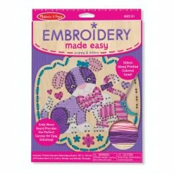 Melissa And Doug Melissa & Doug Embroidery Made Easy Puppy & Kitten