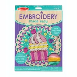 Melissa And Doug Melissa & Doug Embroidery Made Easy Cupcake