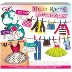 Fashion Angels Paper Mache Fashion Design Set