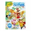Crayola Colouring & Sticker Book With 96 Pages Once Upon A Time Fairytales -Little Brian Sales Store 79ac5511f7dd4436e1faa759a943d887 thumb