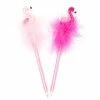 Mad Ally Fluffy Pen Flamingo Assorted