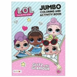 LOL Surprise 80 Page Colouring Book Assorted