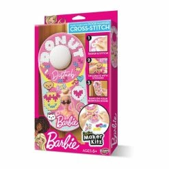 Barbie Cross Stitch Door Hanger