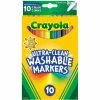 Crayola Ultra Clean Fine Line Marker 10 Pack Classic -Little Brian Sales Store a902a7a6a11b74d327c70bc445297072 thumb