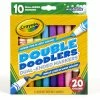 Crayola Double Doodlers Washable Marker 10 Pack -Little Brian Sales Store b6eb81076530c33dab5199aea53a325f thumb