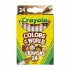 Crayola Colours Of The World Crayons 24 Pack -Little Brian Sales Store c0bc16a862273b6133f9d0971063ba91 thumb