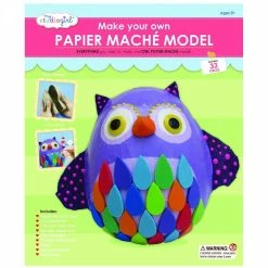 Other Studio Girl Make Your Own Papier Mache Model Owl